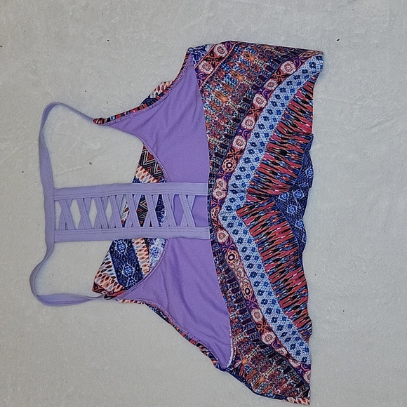 Women's Plus Size 2X Swim top worn once like new 👌 - Picture 2 of 5